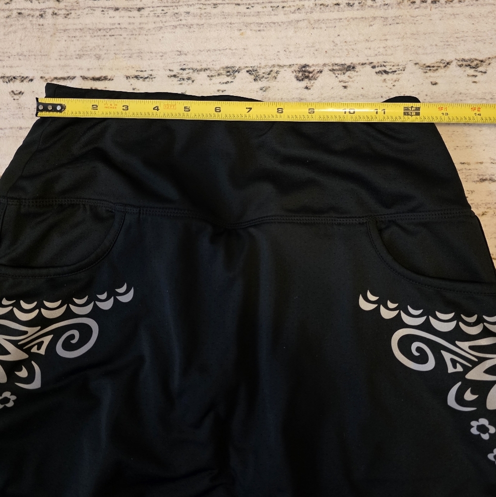 Athleta Scroll Print Black Skort Size XS - Picture 6 of 10